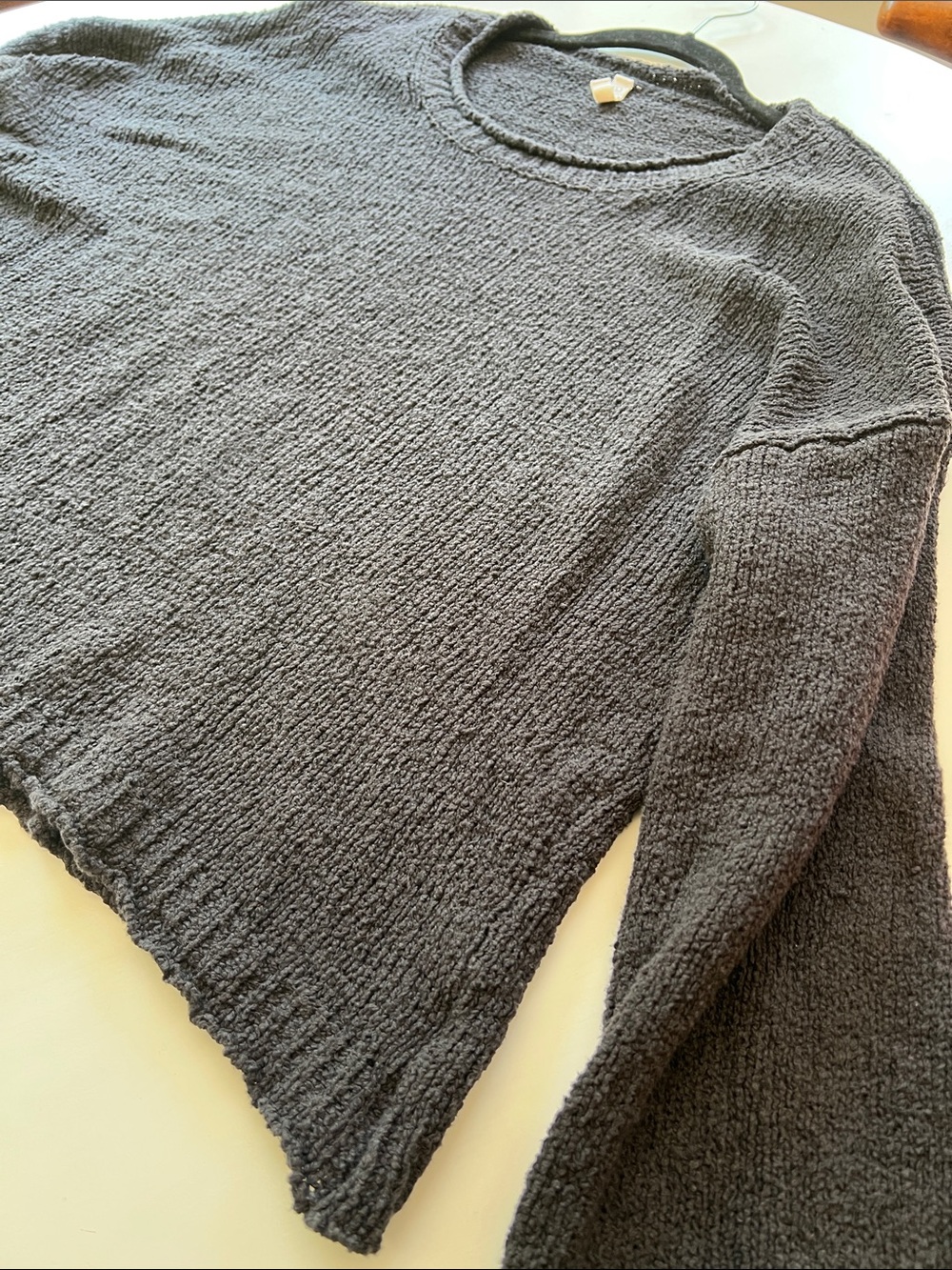 Women’s Wishlist Classic Black Oversized Crewneck Sweater